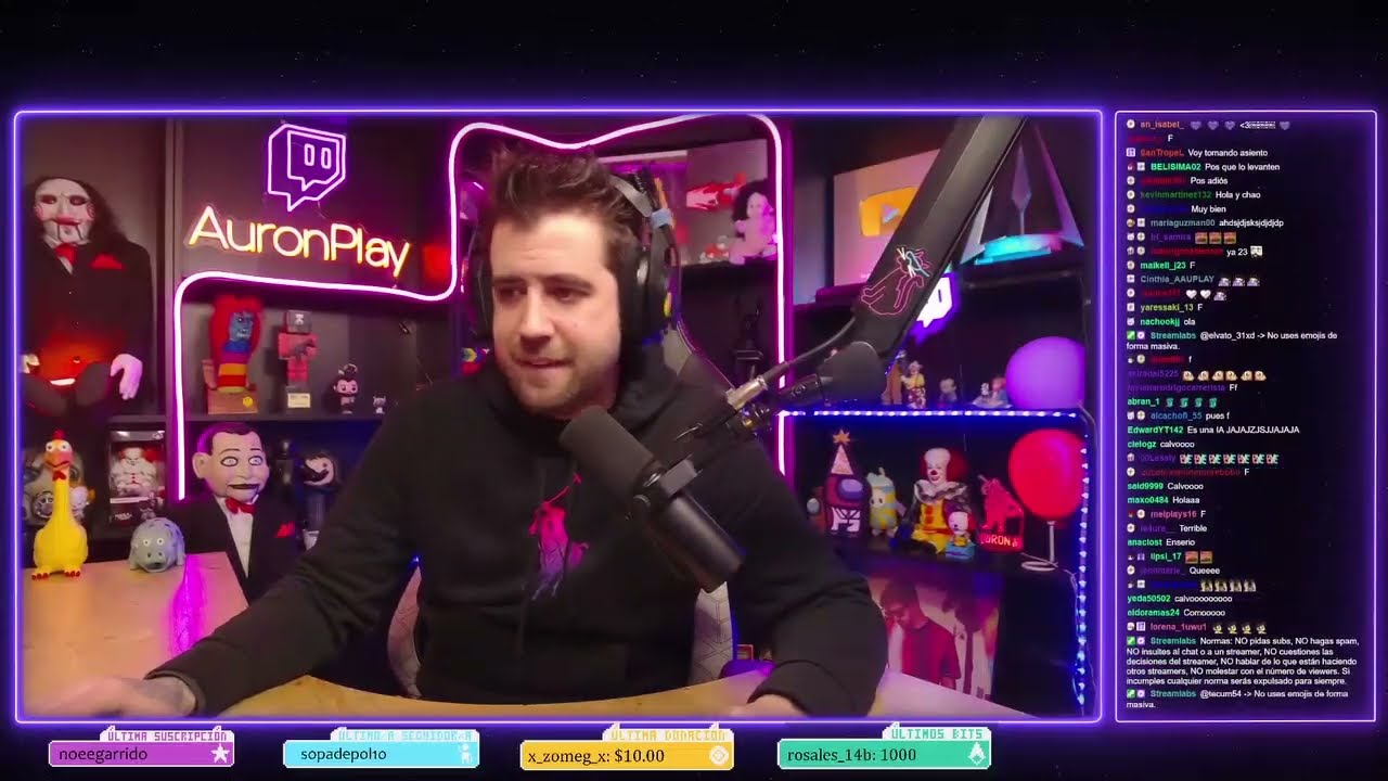 auron HUNT Y RUN d&iacute;a 2 stream 23/01/2024 Minecraft