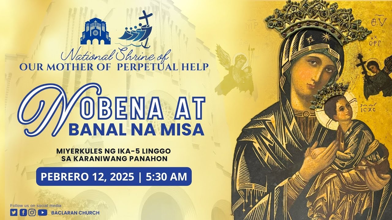 Baclaran Church: Miyerkules ng Ika-5 Linggo sa Karaniwang Panahon