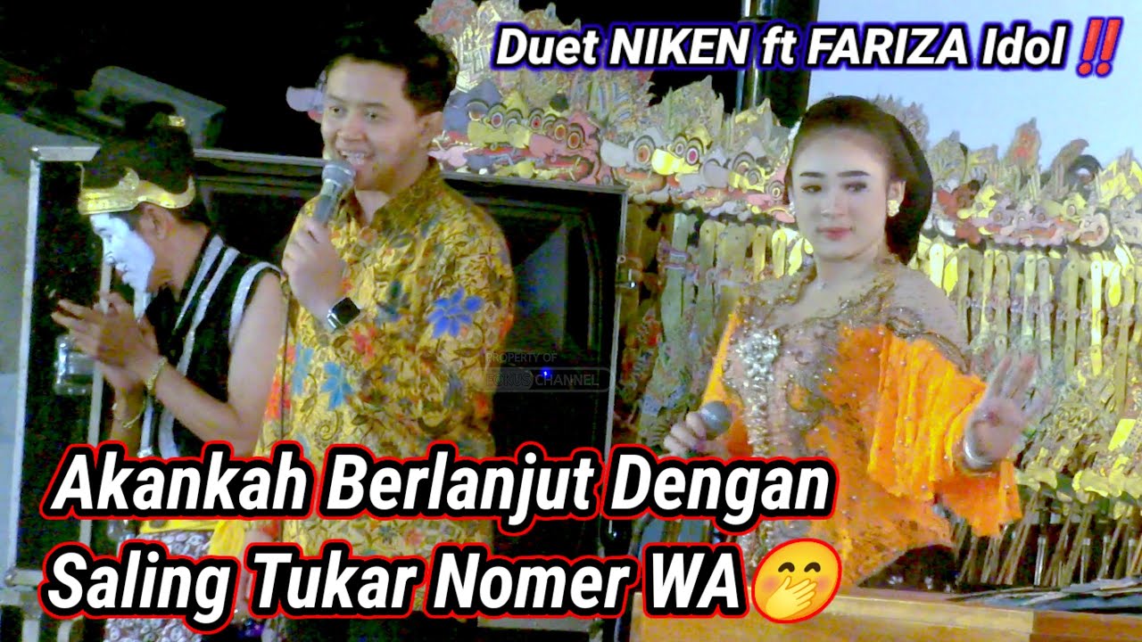 Duet NIKEN ft FARIZA Idol‼️ Akankah Berlanjut Dengan Saling Tukar Nomer WA🤭