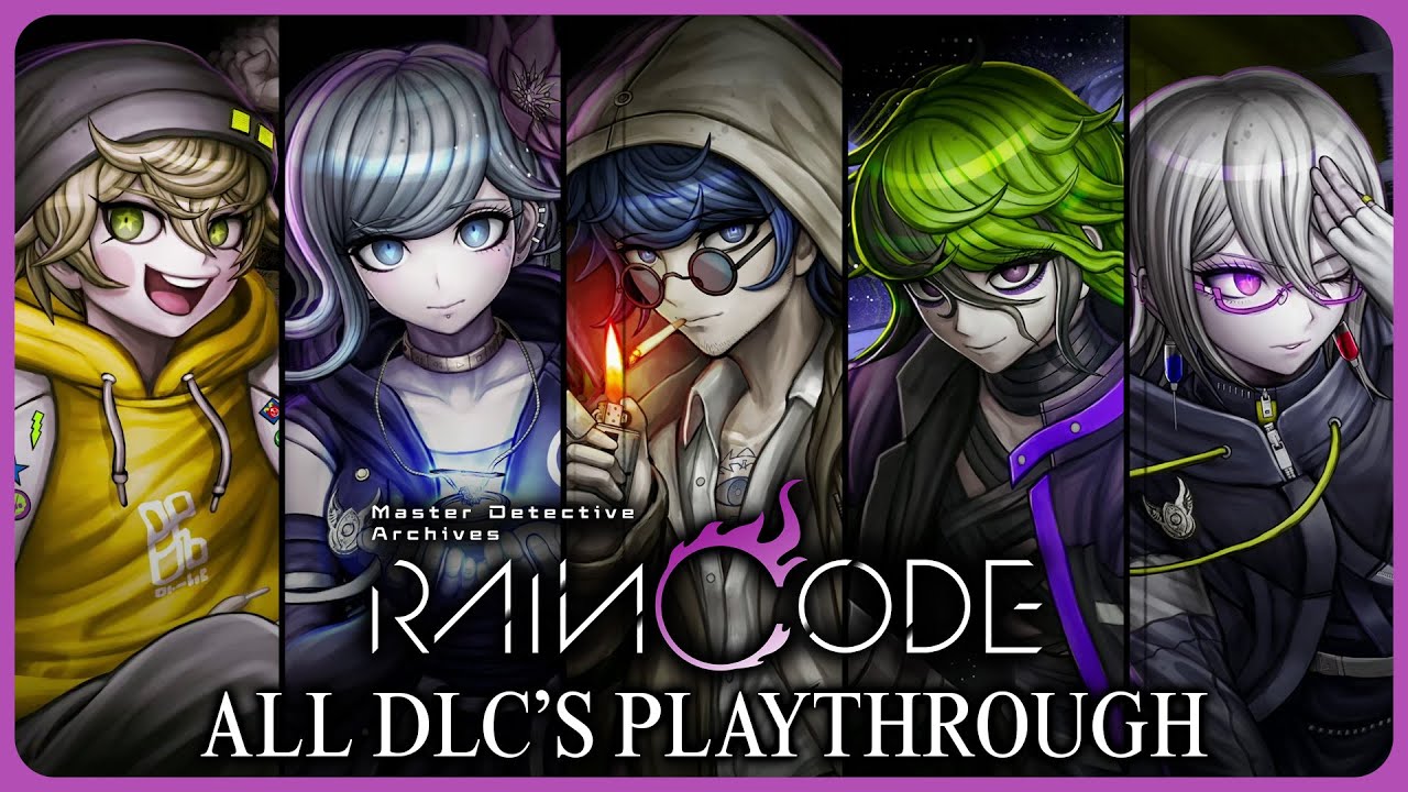Master Detective Archives: Rain Code - All DLC's Playthrough