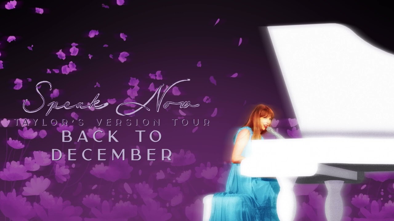 Taylor Swift - Back To December Medley (Live Studio Version) [Speak Now (Taylor's Version) Tour]