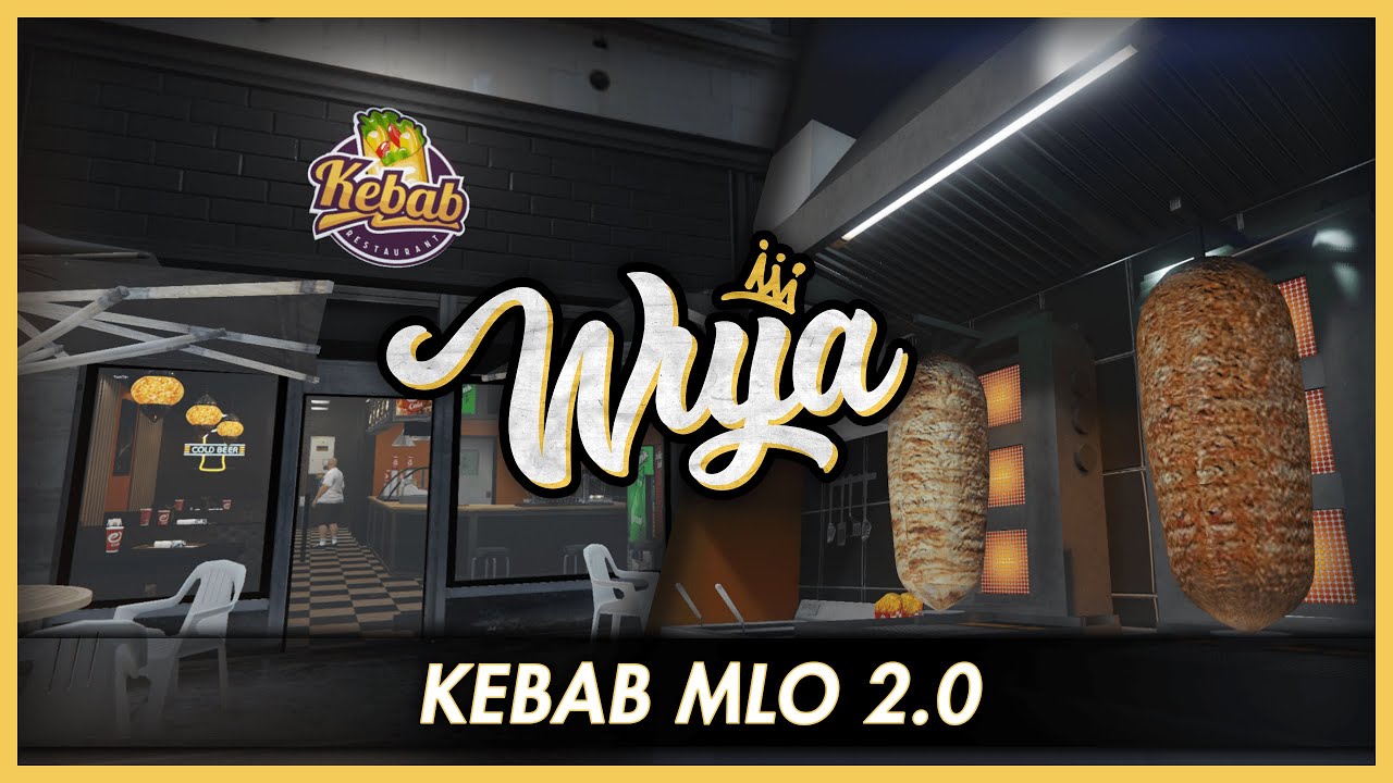 Fivem Maps Doner Kebab Interior MLO Update August 2024 GTA V