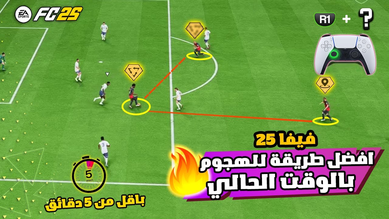 فيفا 25 - شرح الميتا الهجومية الجديدة || نصايح رح تطور مستواك !! FC 25 🔥✅