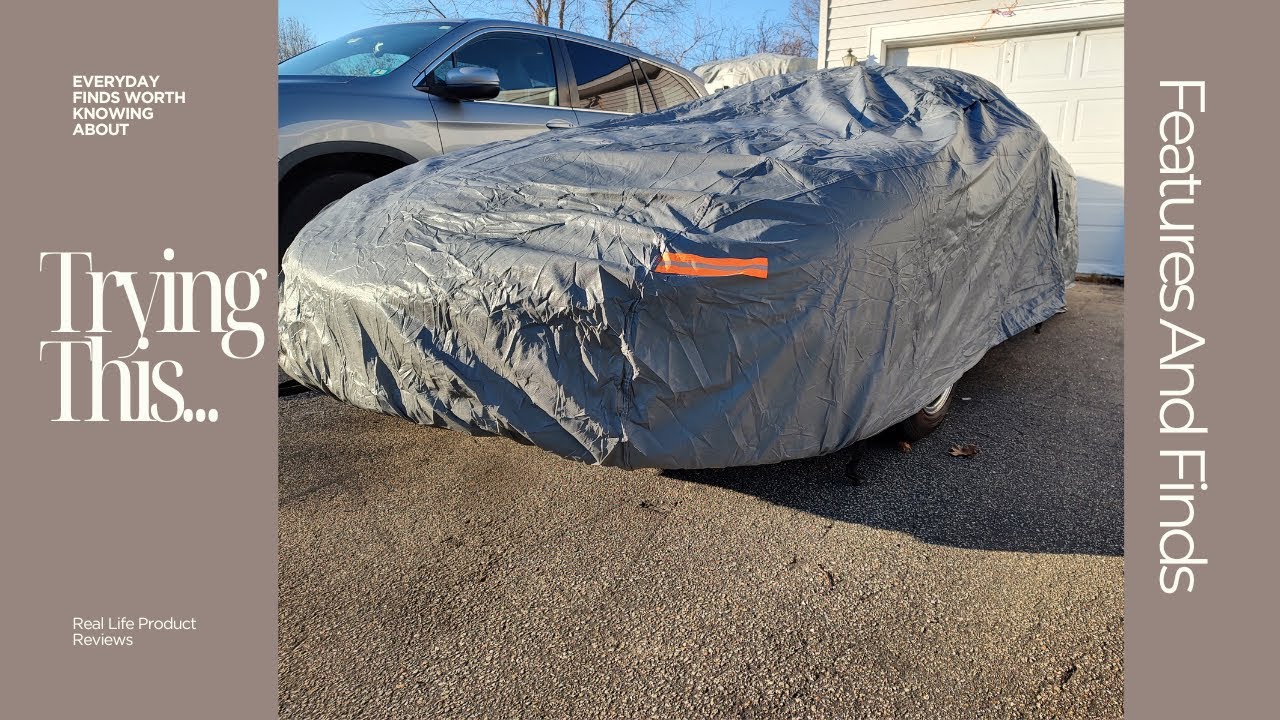 Perks of This Waterproof Dodge Charger, Firebird Car Cover