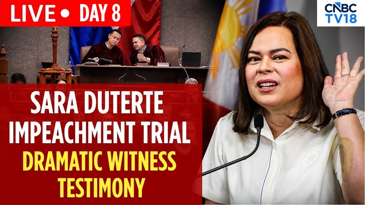 Sara Duterte Impeachment Trial LIVE Day 8: Philippines Senate Rule on Bank, Tax & AMLC Records |N18G