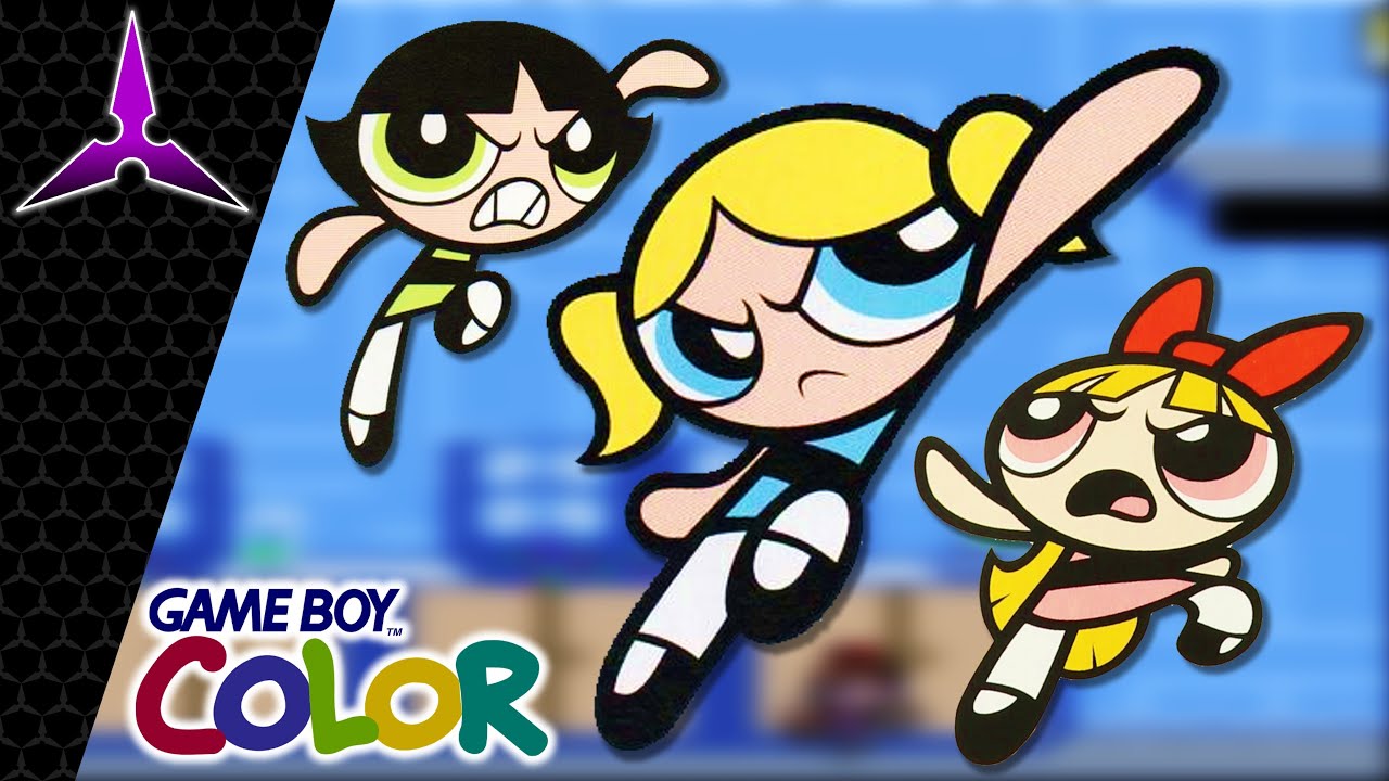The Powerpuff Girls Gameboy Color Trilogy (Bad Mojo Jojo, Battle Him, & Paint the Townsville Green)