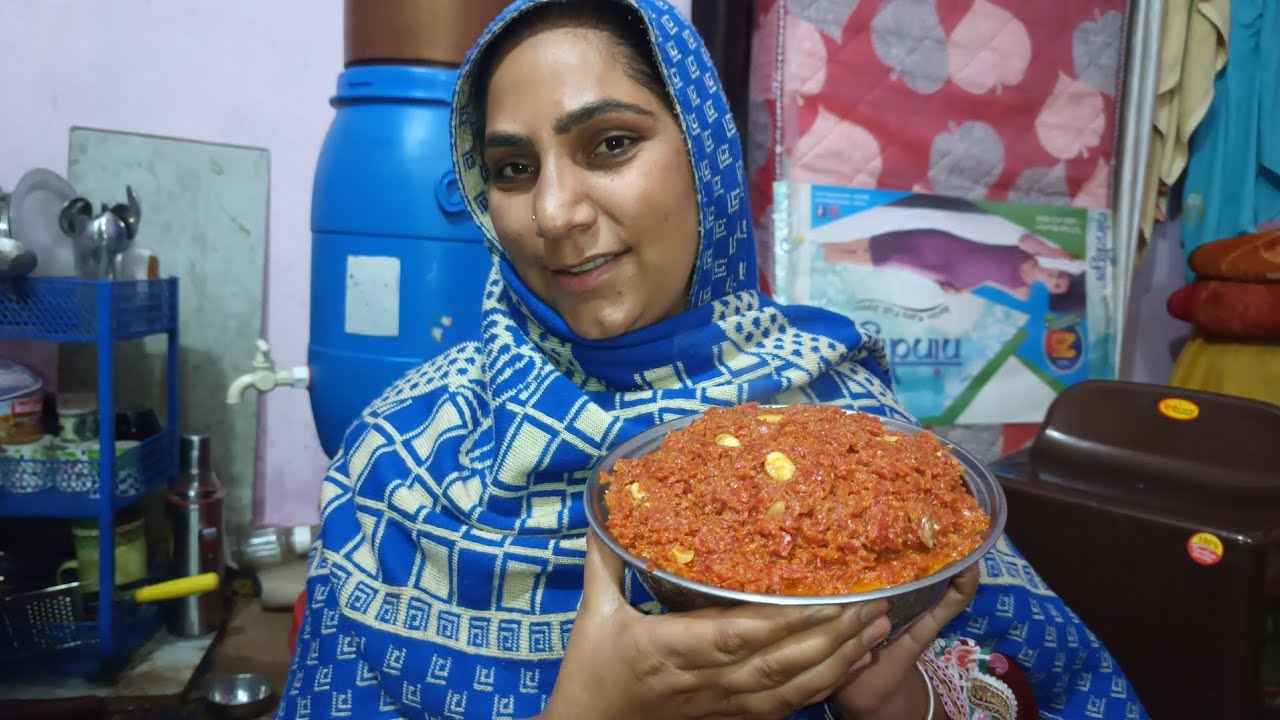 Gajar Ka Halwa Recipe 😋 |  aaj mood off hai kya? 😊 | SHAHNAZ VLOGS 