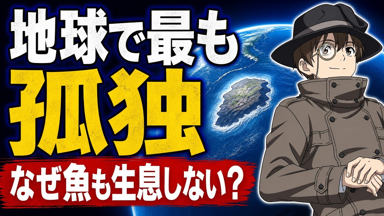 【地図でわかる】地球上で最も孤独な海「ポイント・ネモ」なぜ魚も生息できない？