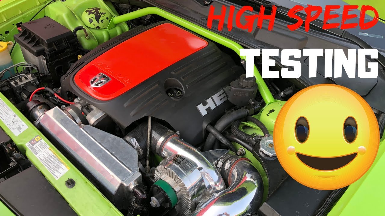PART 2 - PETTY'S GARAGE STRUT BRACE High Speed Testing 2007 Dodge Charger Daytona R/T SUPERCHARGED