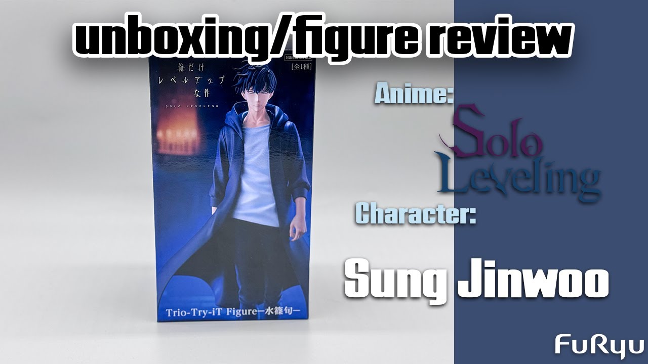 Trio-Try-iT - Sung Jinwoo Unboxing/Figure Review