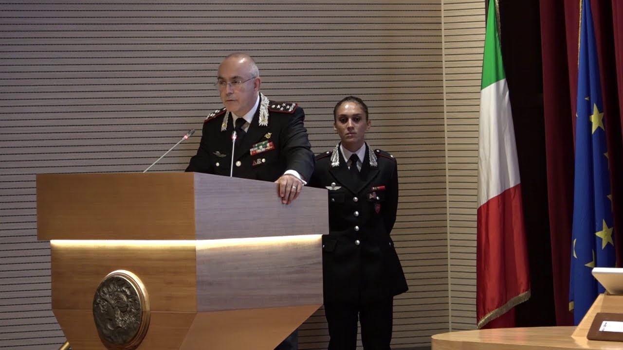 Cerimonia di chiusura dell'Anno Accademico 2017-18 alla Scuola Ufficiali Carabinieri