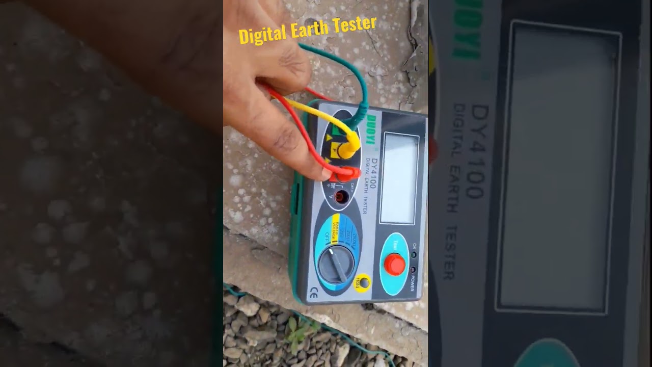 Digital Earth Tester