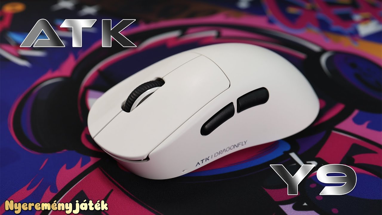 ATK Y9 review | Jobbkezeseknek kötelező! | Nyereményjáték (LEZÁRULT!)