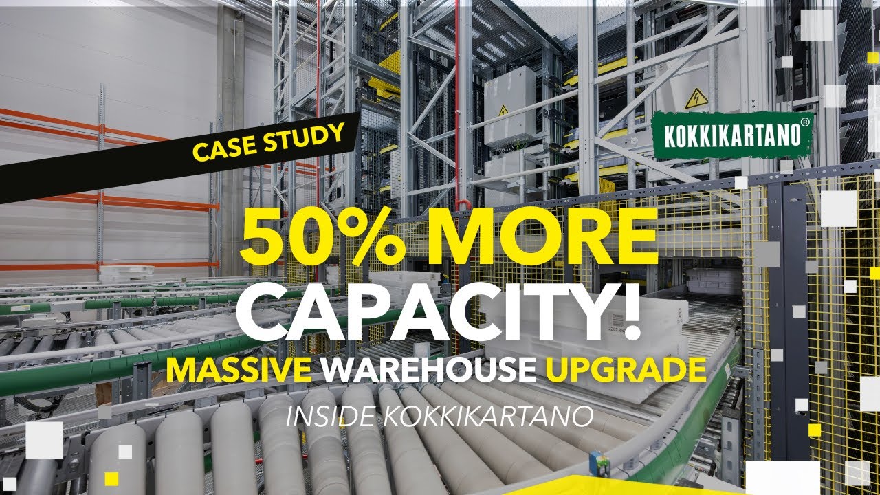 Kokkikartano’s Automated Warehouse: 50% More Storage & Zero Errors!