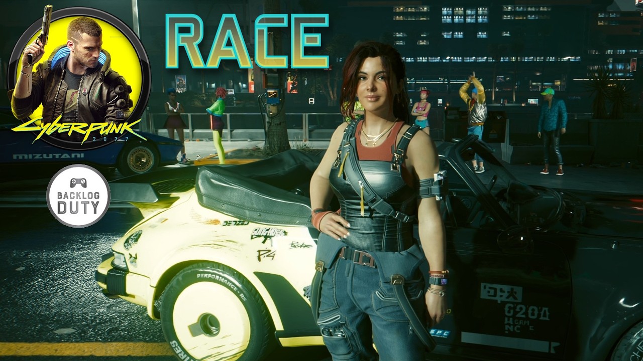 Cyberpunk 2077 P40 Race