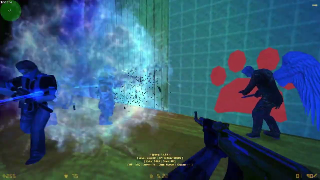 Counter Strike 1.6 ZE NightFall! Map: ze_cats_tg