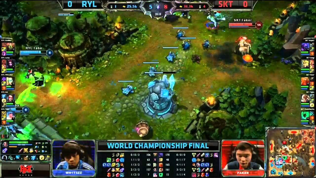 [GAME 1] SKT vs RYL - League of Legends S3 World Championship Finals