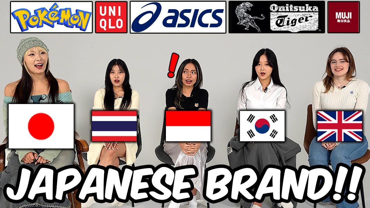 Japanese was shocked by Japanese Brands' Pronunciation differences!!
