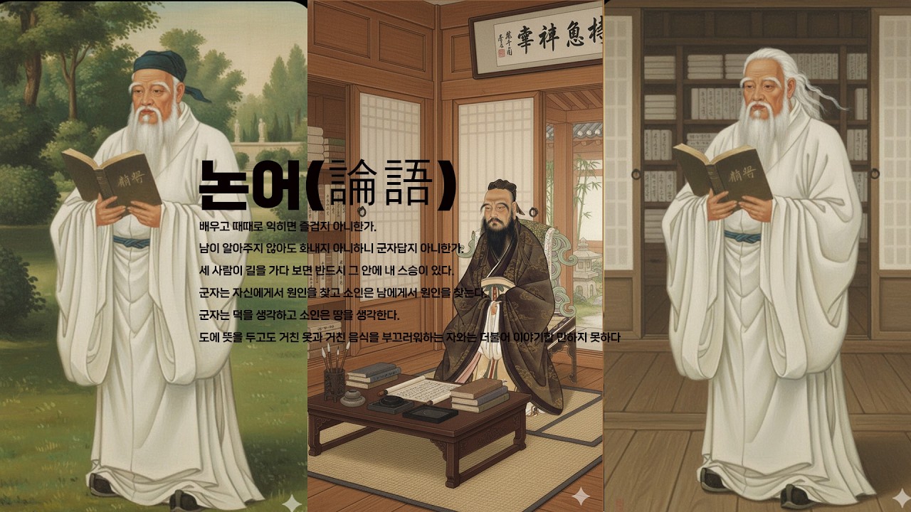논어(論語)_ 공자와 그의 제자들의 어록을 엮은 경전