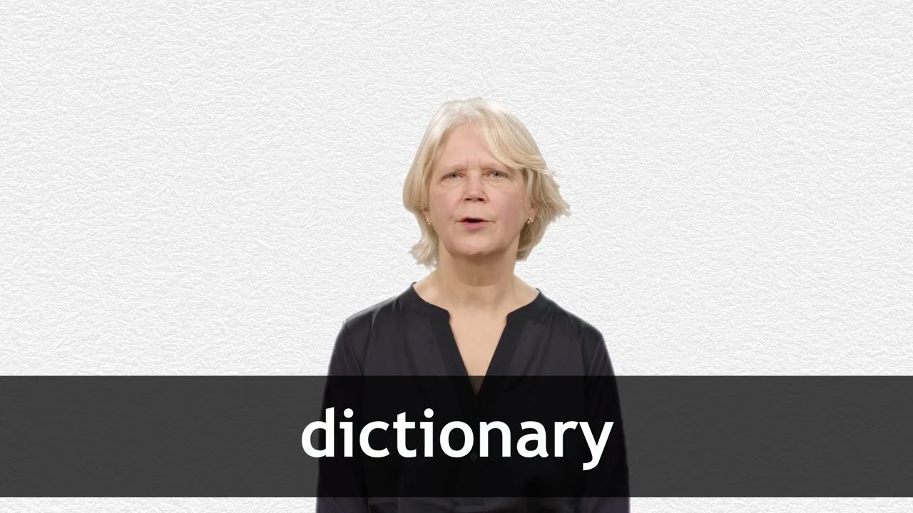 How to pronounce DICTIONARY in American English