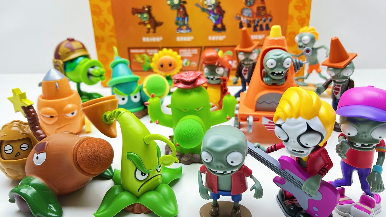 Animation Vs. Plants Vs. Zombies !! [Animation vs. PVZ🌱]｜ ASMR Review Toy｜植物大战僵尸玩具套装
