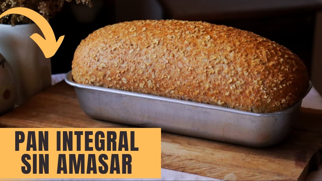 Pan fácil con masa madre para principiantes