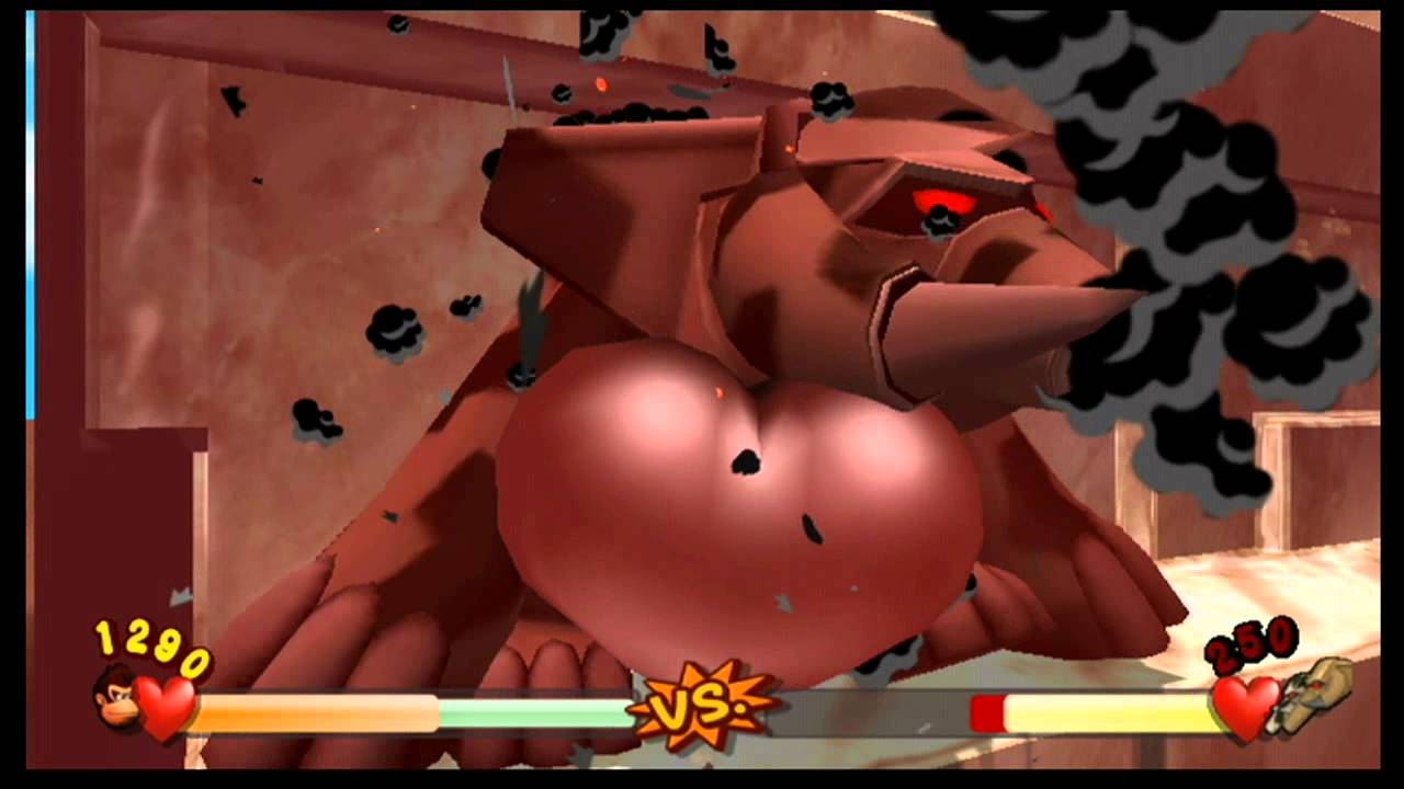 Donkey Kong Jungle Beat Boss 15 - Double Tusk