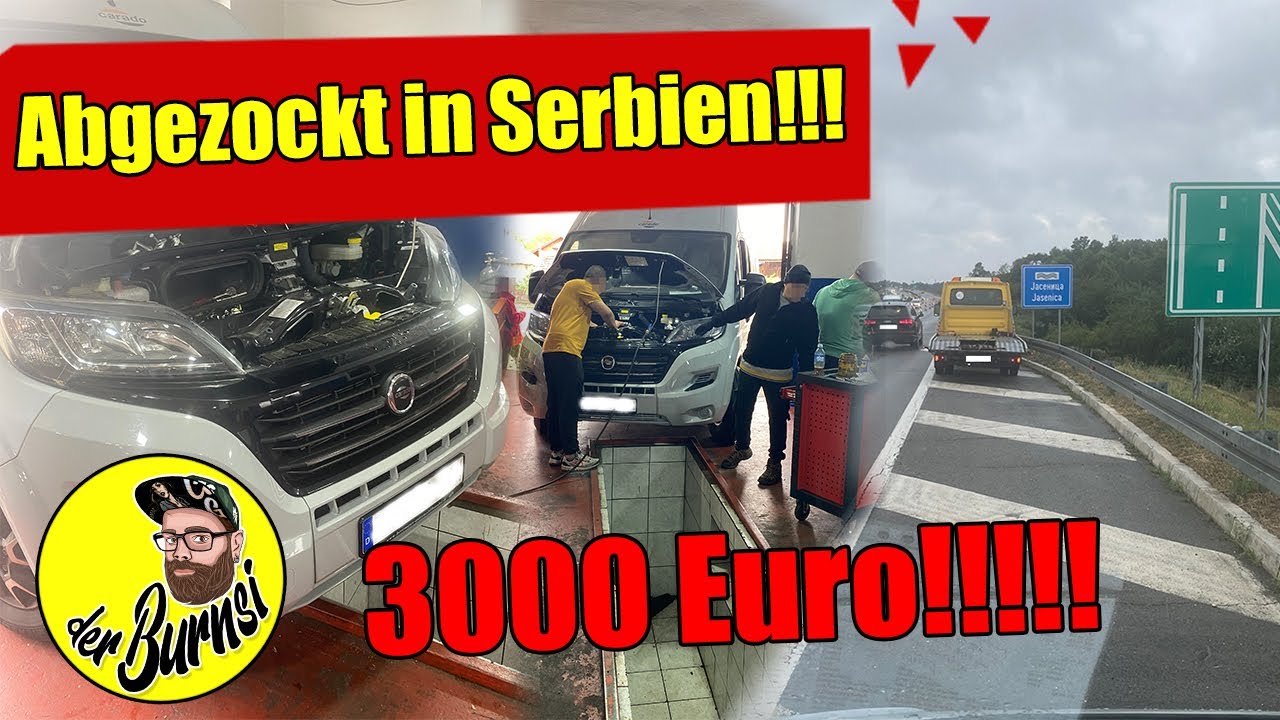 Abgezockt in Serbien mit dem Wohnmobil