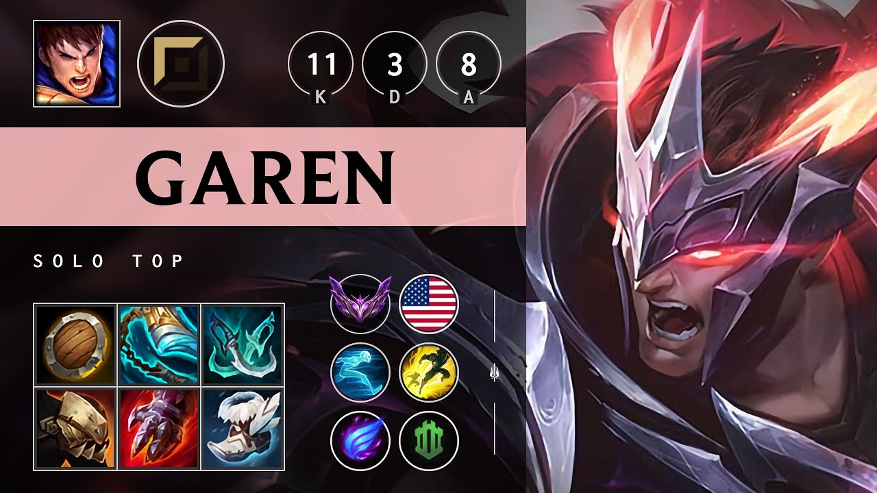Garen Top vs Tryndamere: Godlike - NA Master Patch 14.24
