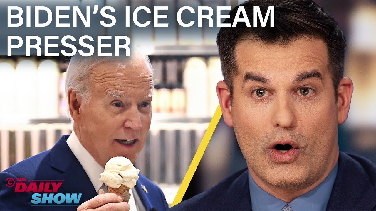 Biden Talks Ceasefire Over Ice Cream & CPAC's Panels Sound Insane | The Daily Show