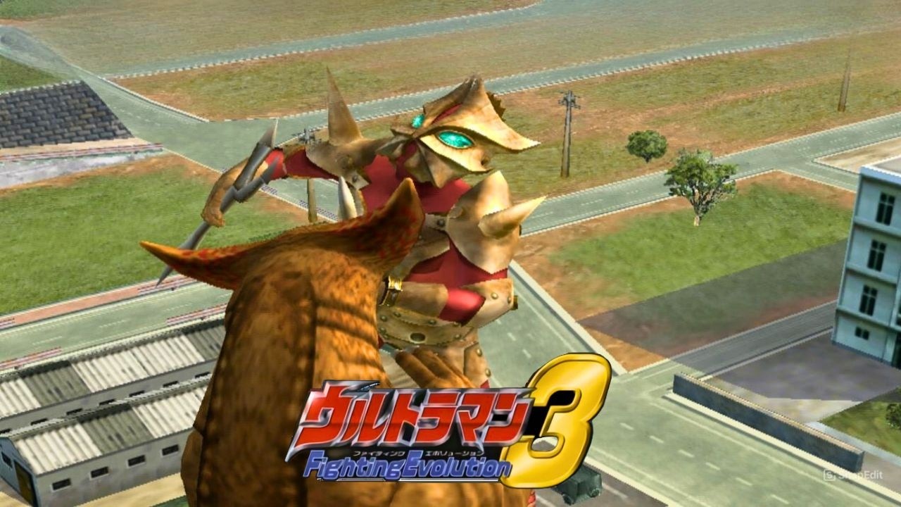 Ultraman FE3 (PS2) | Gomora (chew bite) vs Ace Killer | Request #97