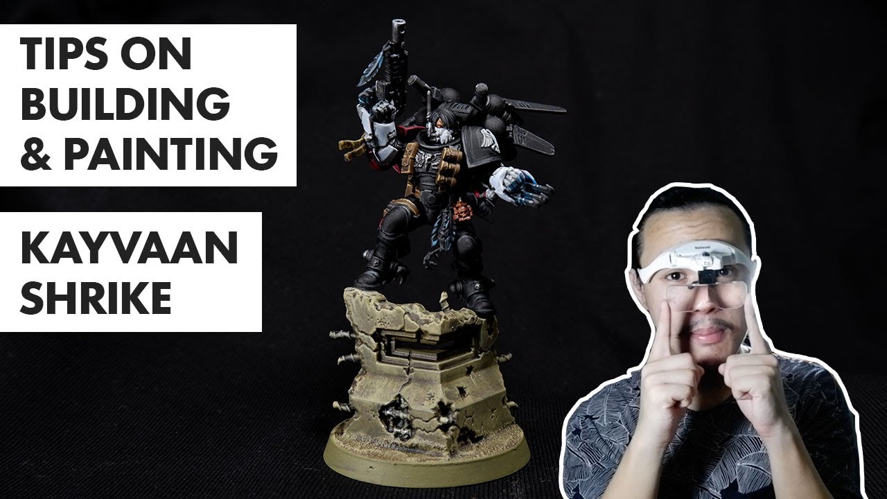 Painting Kayvaan Shrike & his claws | Backlog Weekend 4