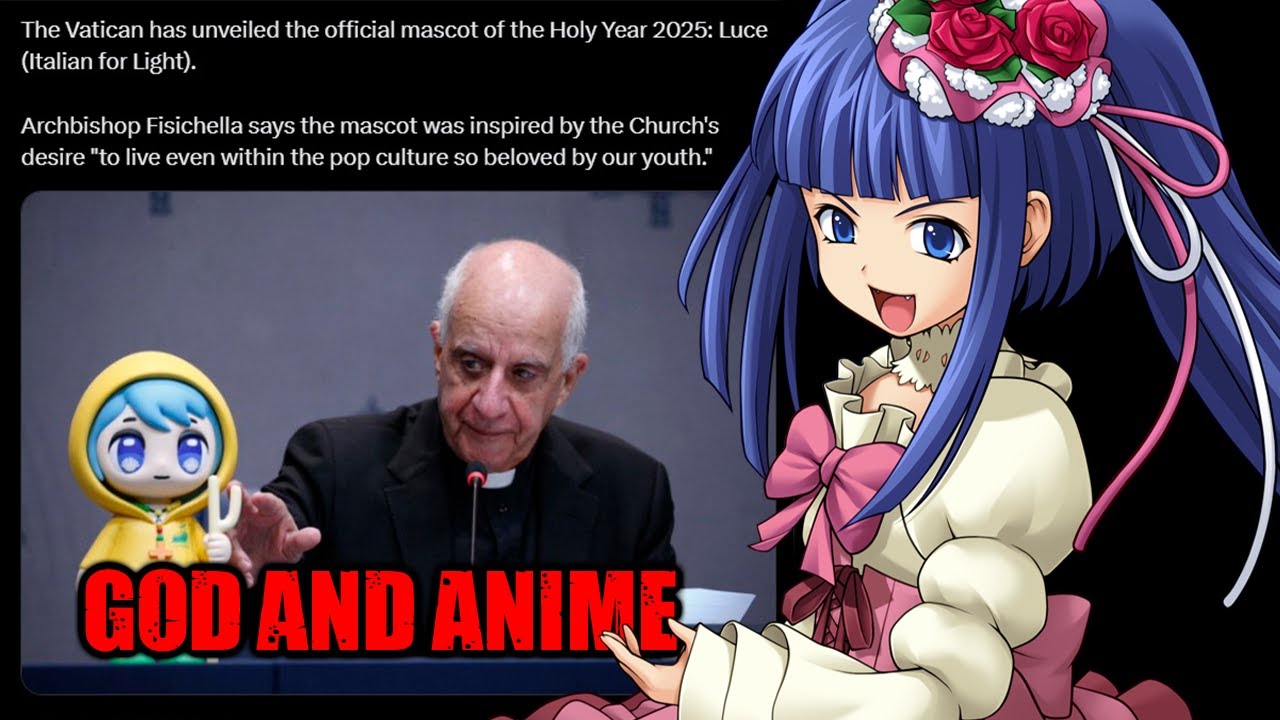The Pope Has Joined Hands With Anime and Revealed Its Official Mascot
