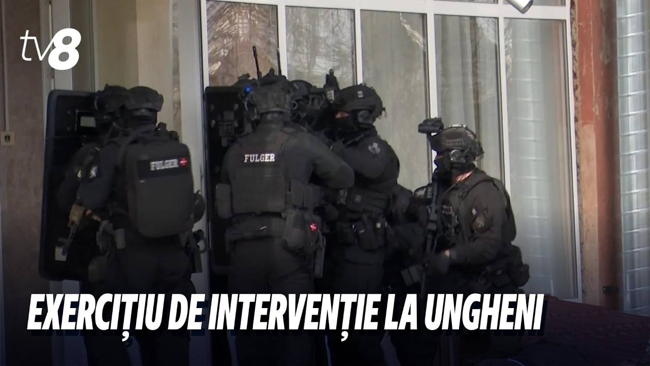 Mascați moldoveni și români au desfășurat un exercițiu comun de securitate