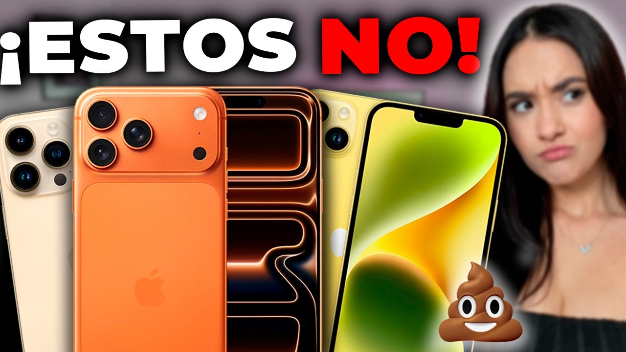 Los ÚNICOS iPhone que SÍ Valen la Pena en 2026 (El resto son basura💩)