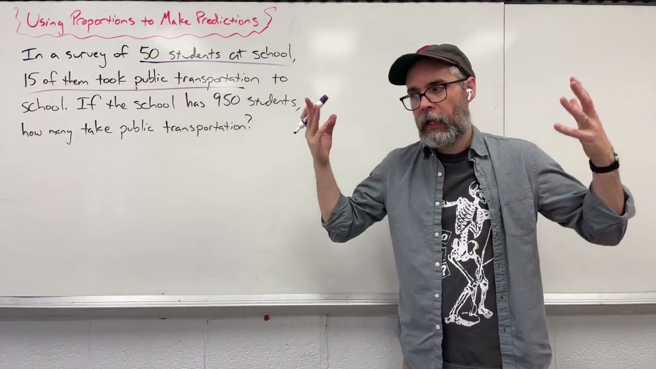 Geometry - Using Proportions to Make Predictions