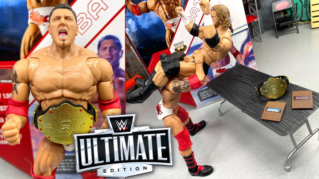 WWE LEGENDS ULTIMATE EDITION BATISTA TARGET EXCLUSIVE FIGURE REVIEW!