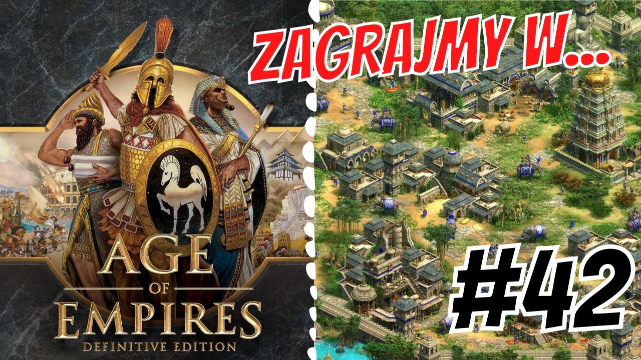 Zagrajmy w Age of Empires Definitive Edition #42 Poradnik jak dostać baty