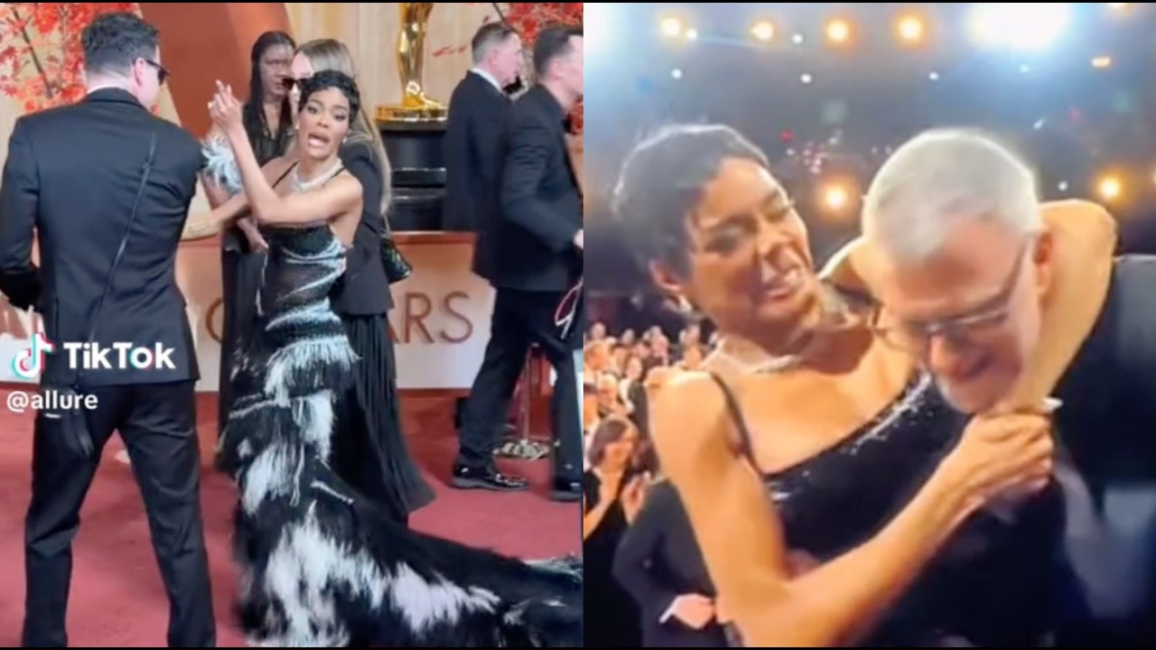 Teyana Taylor GOES OFF After Being Shoved By Security At Oscar Awards