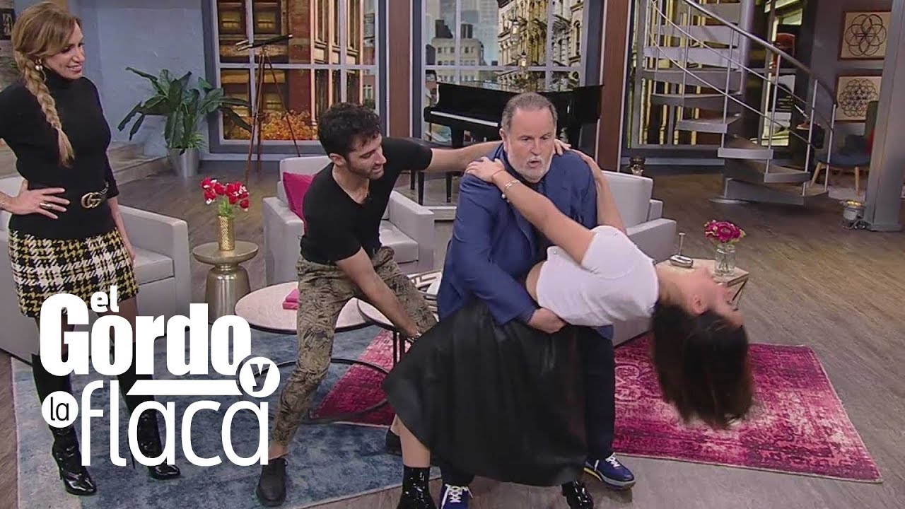 Toni Costa le enseña a El Gordo sus mejores trucos de baile en pareja con Clarissa Molina | GYF