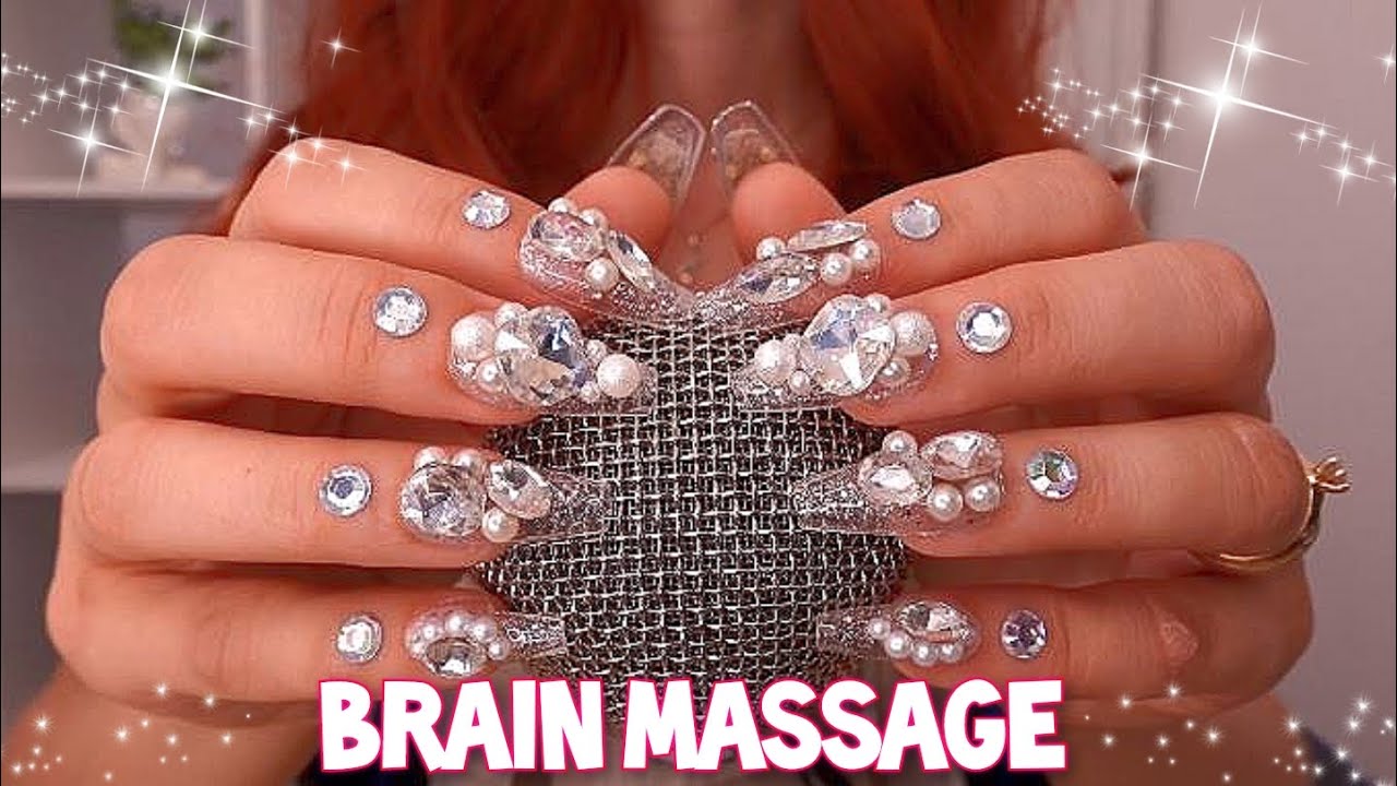 ASMR BRAIN Massage 🌟 Mic Scratching, Tapping, Plastic Wrap over Mic, Crunchy Sounds, Mic Brushing
