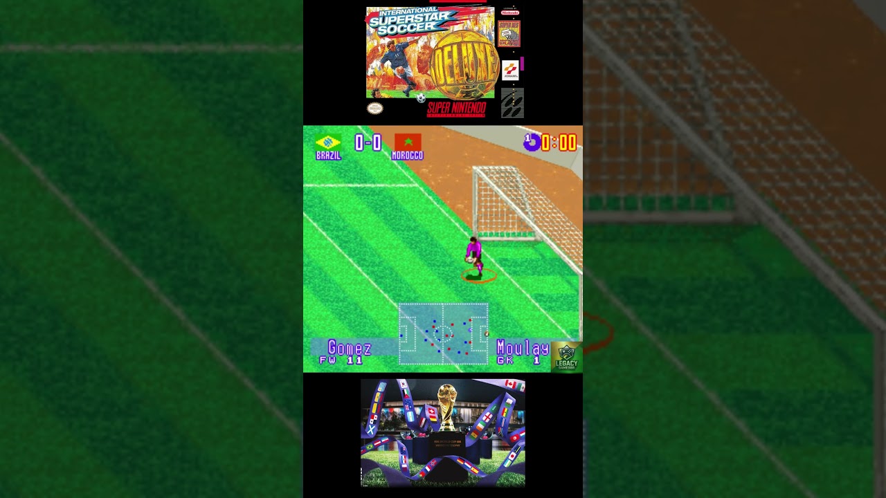 International Superstar Soccer Deluxe (ISS Deluxe) - Snes
