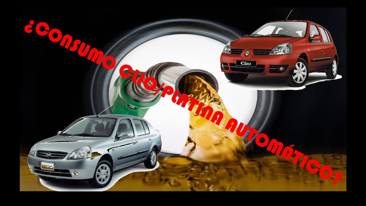 CONSUMO URBANO DE GASOLINA CLIO / PLATINA AUTOMÁTICO