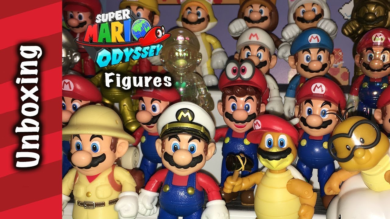 Unboxing Jakks Pacific Mario Odyssey Figures!