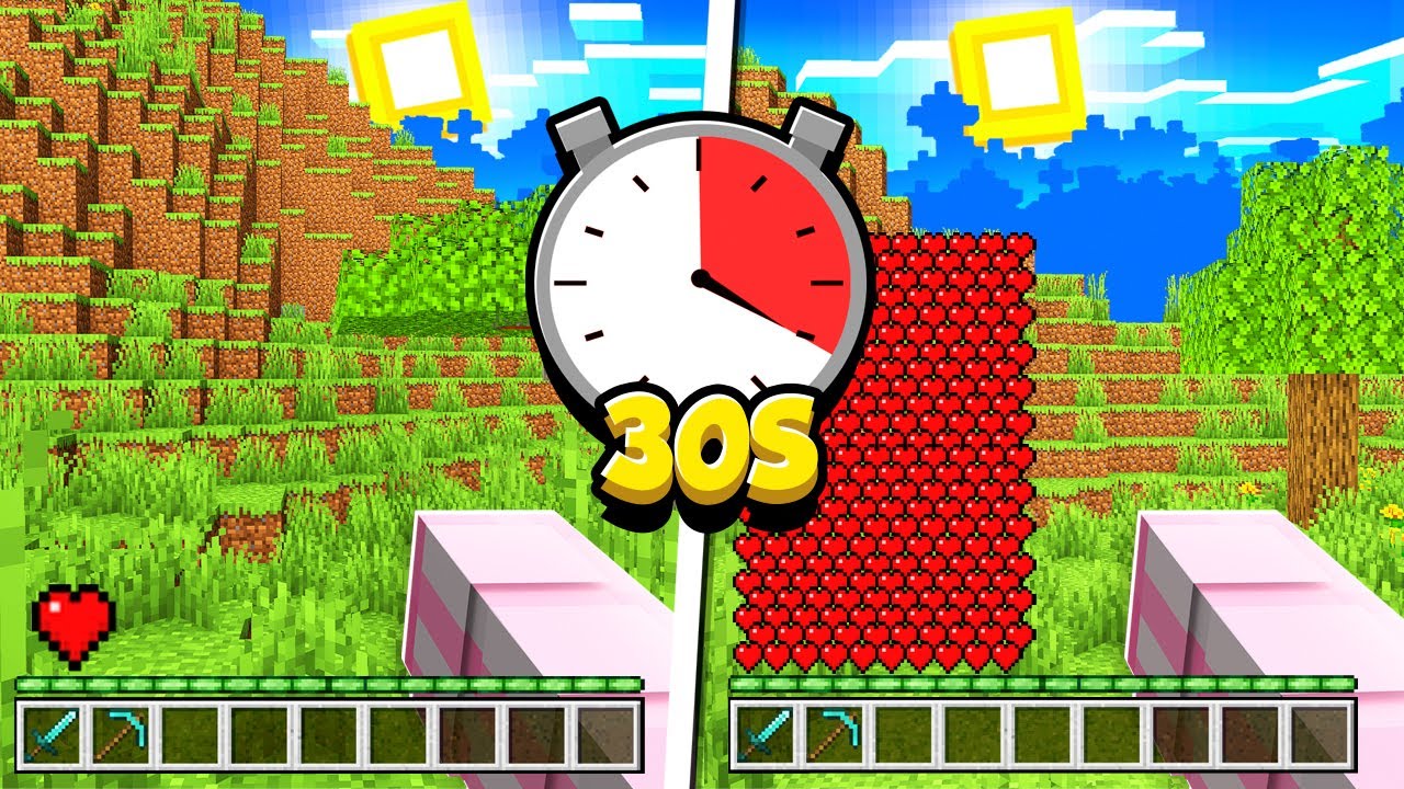 Minecraft, MUTTA Sydämet RANDOMISOITUU Joka Minuutti?!