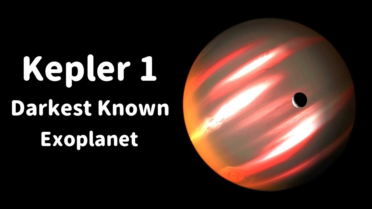 The Darkest Known Exoplanet - Kepler 1