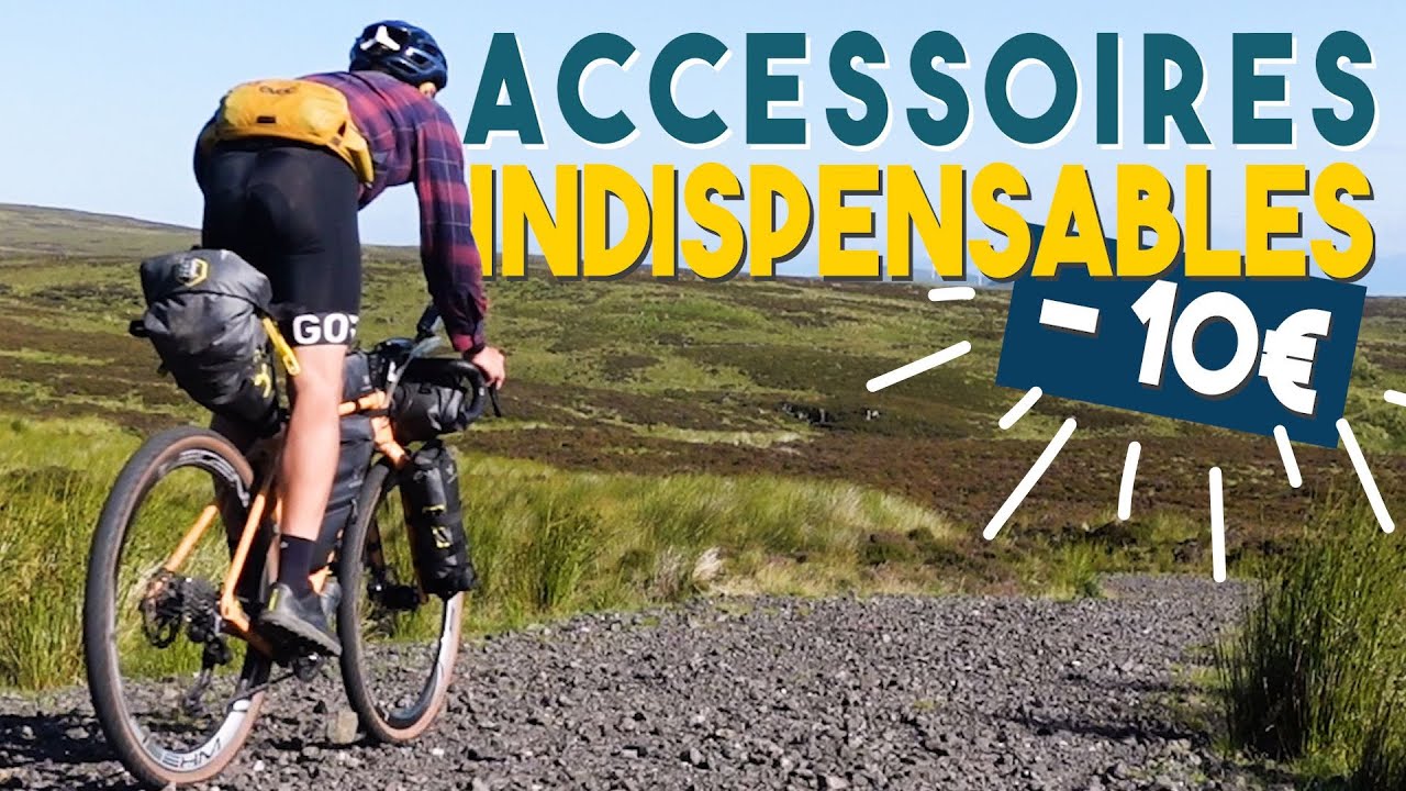 8 Accessoires INDISPENSABLES en BIKEPACKING [ - de 10€]
