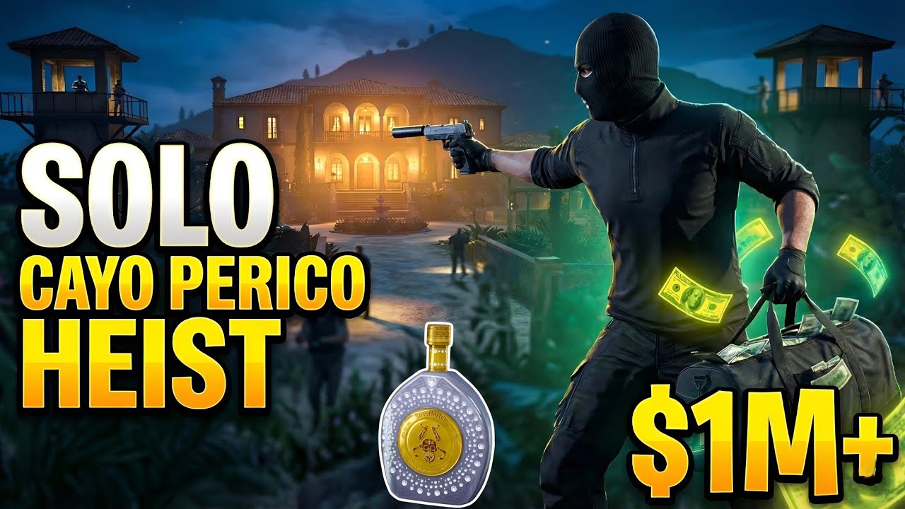 Cayo Perico Heist SOLO Stealth Guide 2026 | Easy $1M+ GTA Online