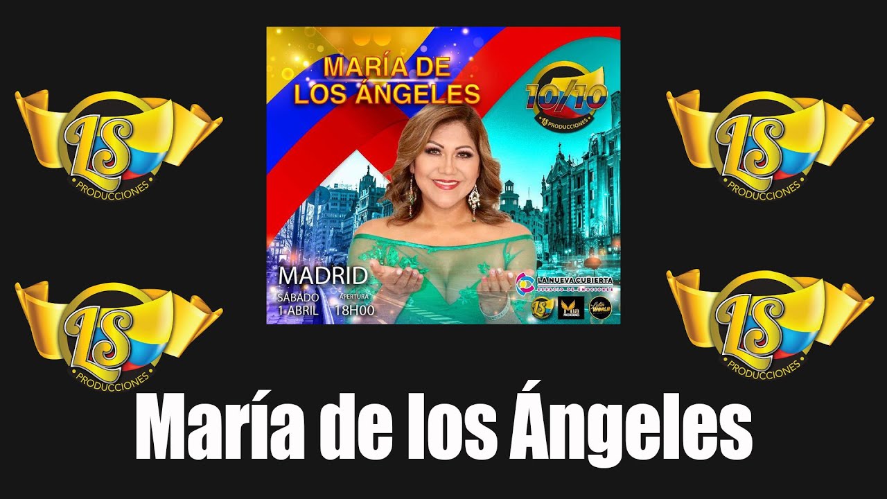 Ma.  de los Ángeles en el 10/10 #LSProducciones #canalevento #leganes