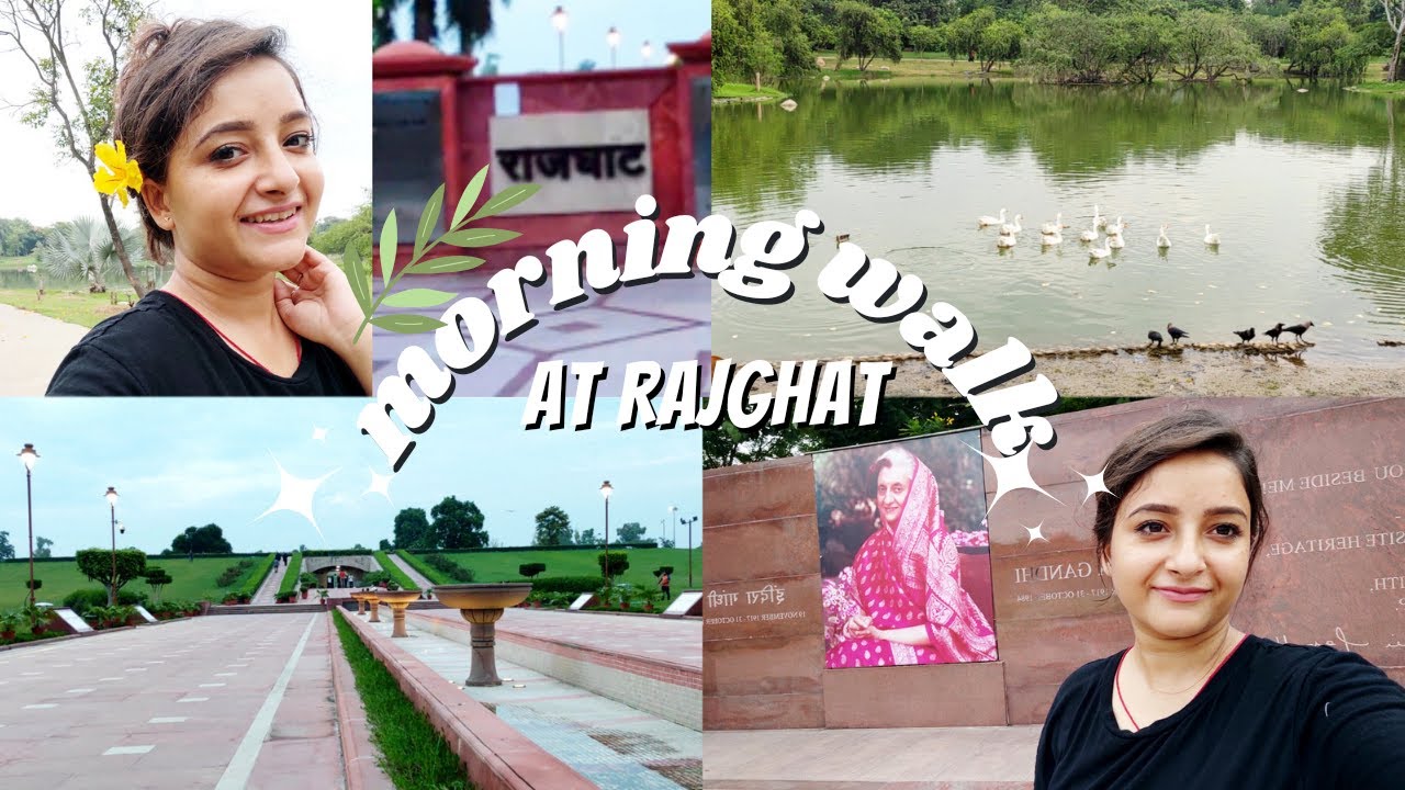 MORNING WALK AT RAJGHAT 🌞| Akshi Kirar Vlogs | AK38